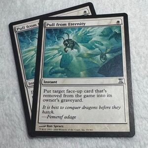 MTG Magic the Gathering Pull from Eternity x2